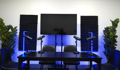 Podcast Studio Plano Recording